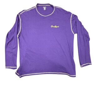 Crown‎ Royal 100% Cotton Long Sleeve Purple Shirt  in their iconic Bag Style
